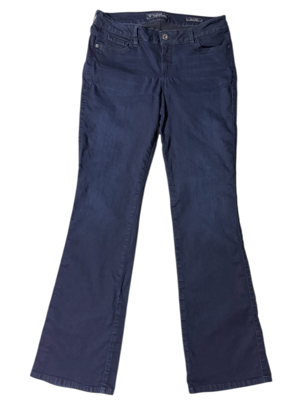 Guess Y2K Kate Bootcut Jeans Dark Blue Wash Denim Pants Sz 31